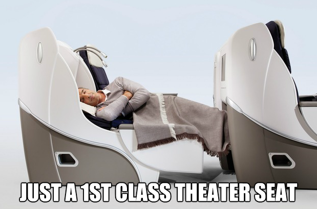 1st class theater seat