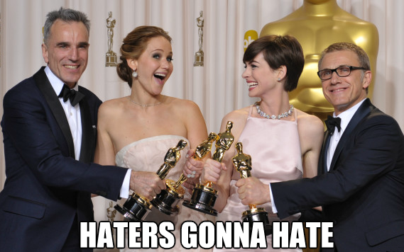 Jennifer Lawrence Anne Hathaway meme