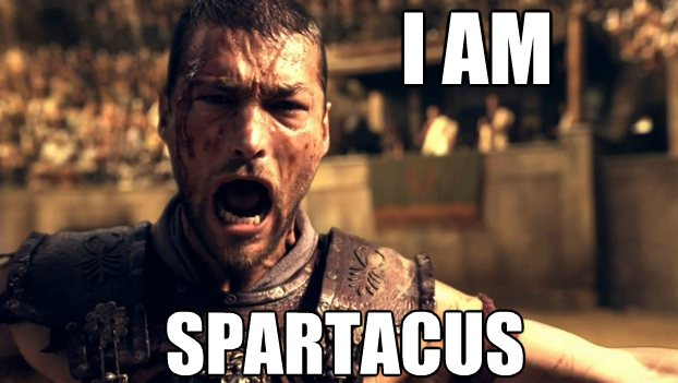 Spartacus meme