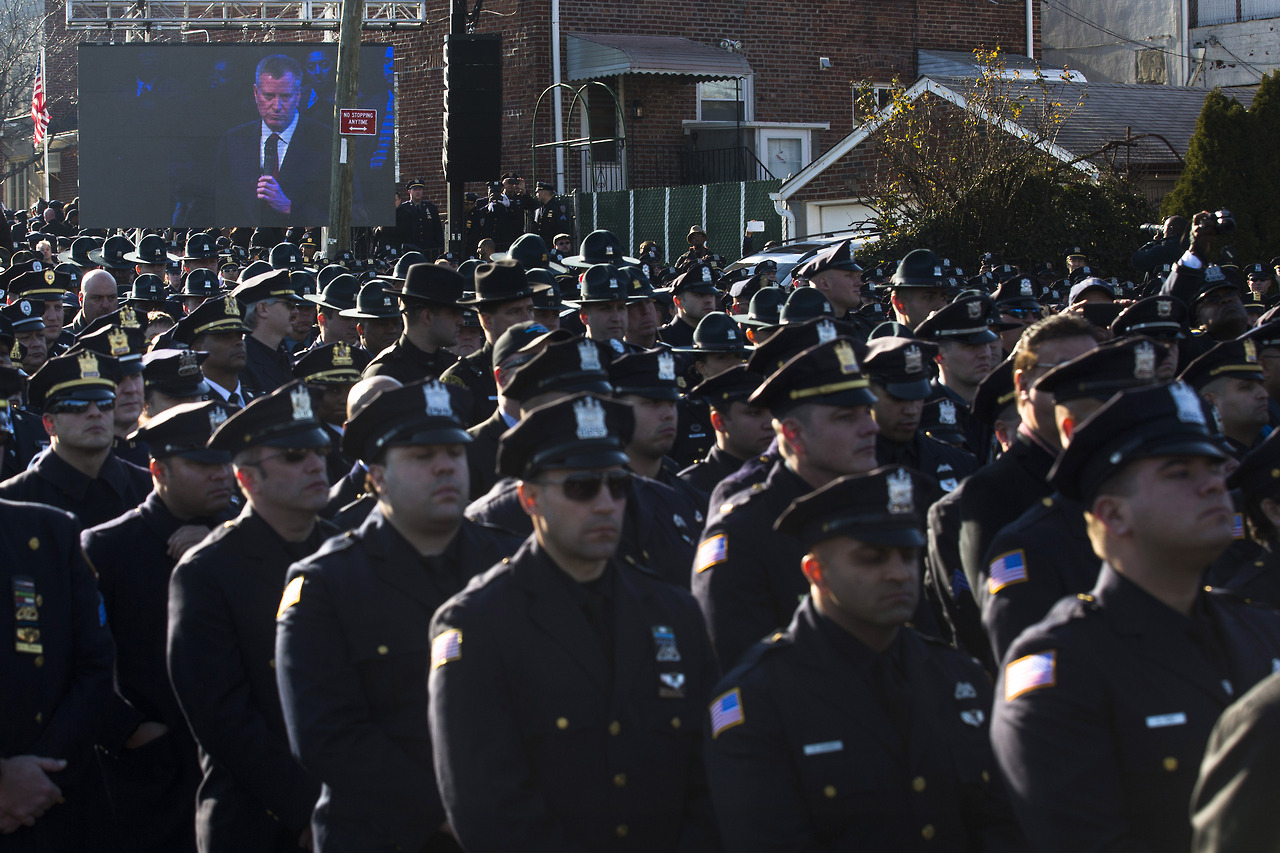 Funeral services for NYPD officer Rafael Ramos
