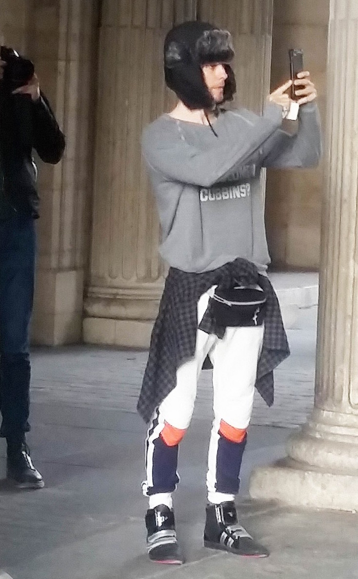 Exclusive... Jared Leto Out In Paris With Friends