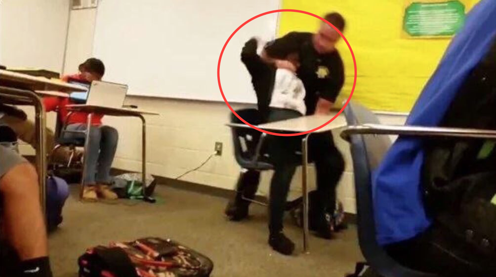 Caroline-Sud-Policier-Violence-Eleve-1